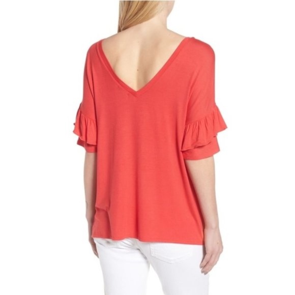Chelsea28 Ruffle Sleeve Tee - Picture 6 of 6